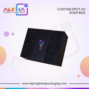 Custom Spot UV Soap Boxes