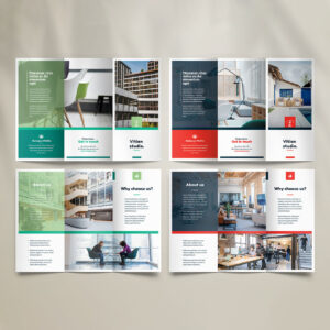 9 panel Brochures