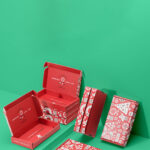 two piece CHRISTMAS BOXES