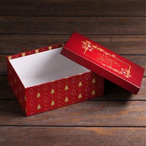 two piece CHRISTMAS BOXES