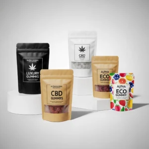 CBD gummy packaging