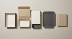 Five rigid box formats